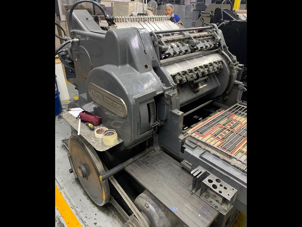 Heidelberg Cylinder 56 x 77